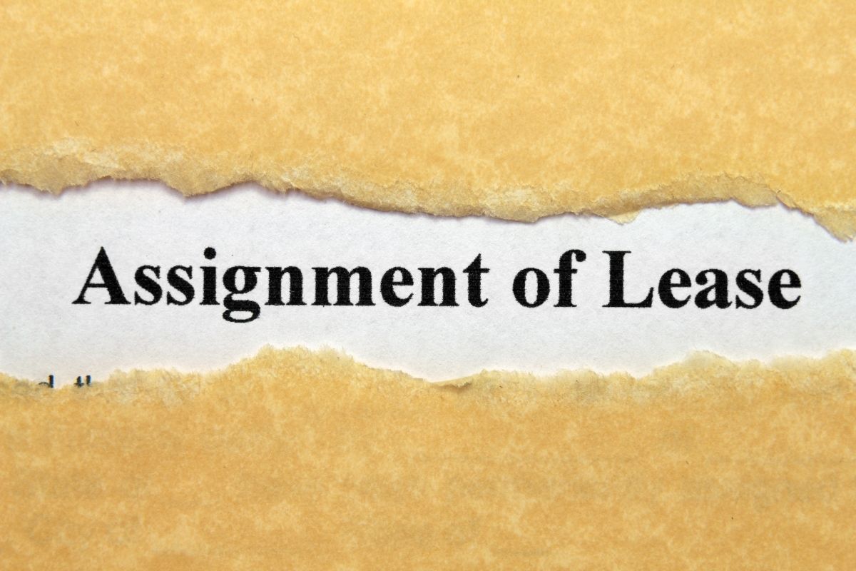 assignment lease definition